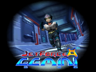 Jet Force Gemini title screen for Nintendo 64